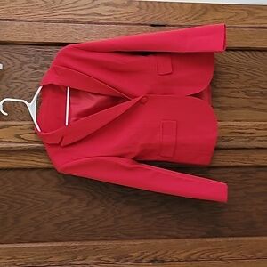 Women.'s Red blazer never worn, new